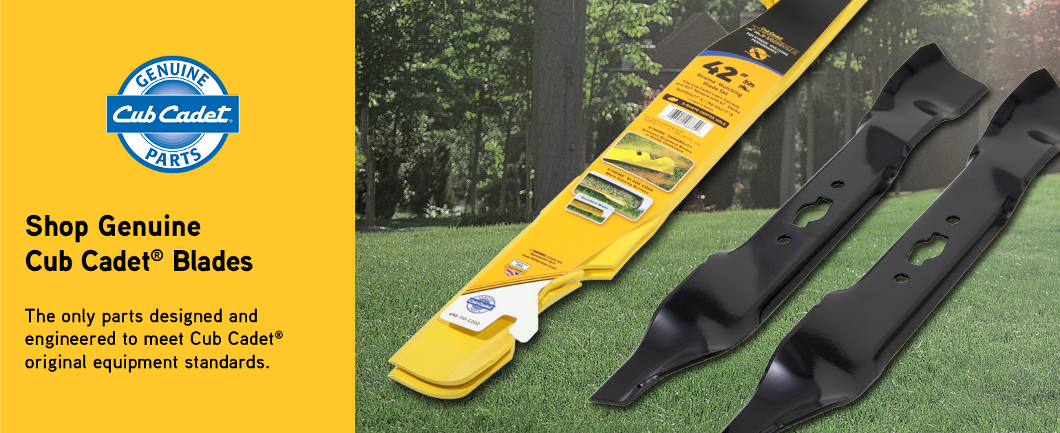 Lawn Mower and Lawn Edger Blades Cub Cadet US